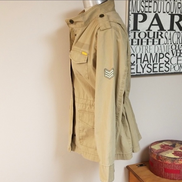 🆕OLD NAVY Front Zip Military Utility Field Jacket - Picture 2 of 8